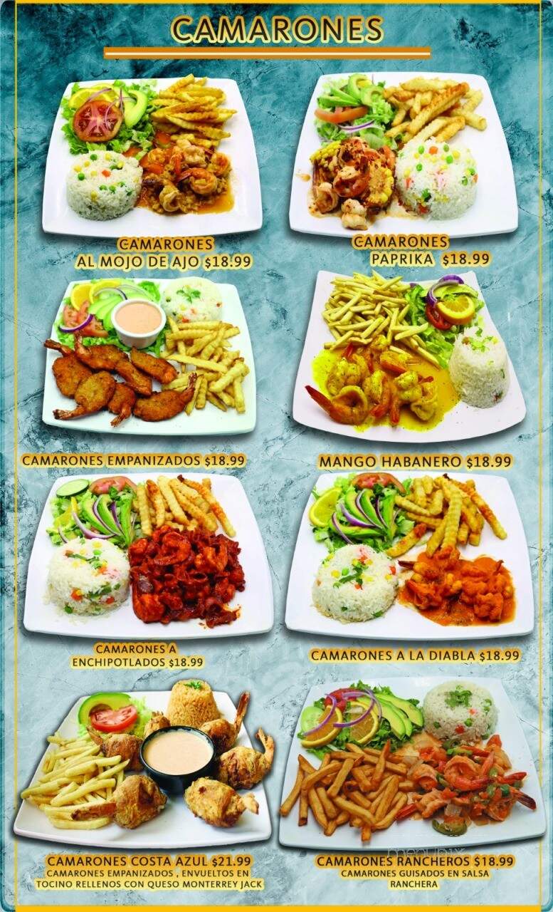 La Fisheria Seafood Kitchen - Addison, TX menu_pic