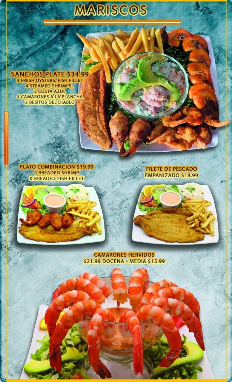 La Fisheria Seafood Kitchen - Addison, TX menu_pic