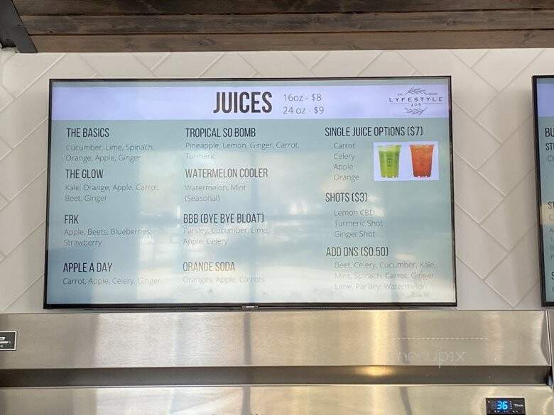 Lyfestyle 495 - Covina, CA menu_pic