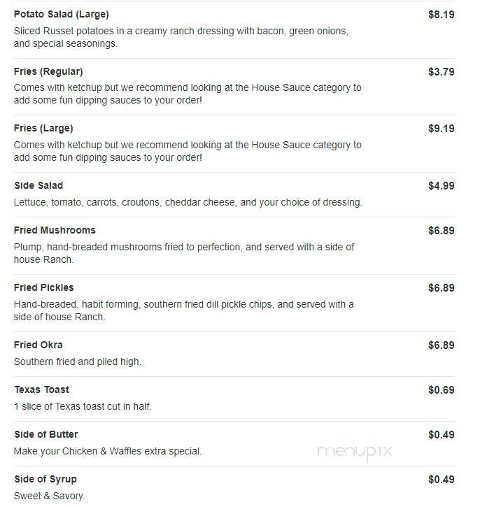 Slim Chickens - Lynn Haven, FL menu_pic