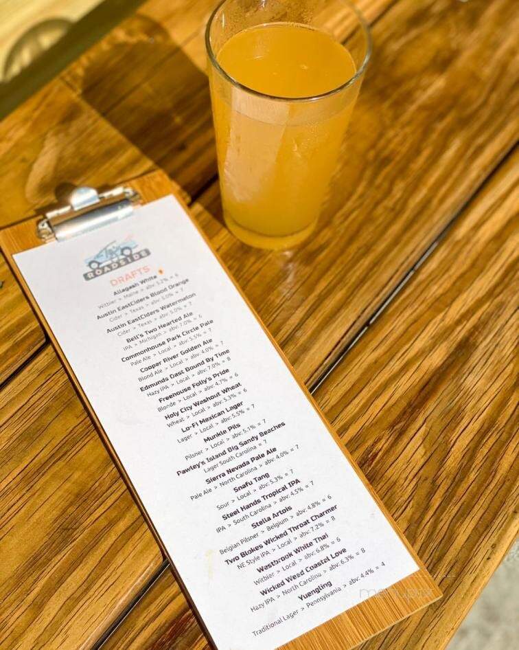 Ty's Roadside - Mount Pleasant, SC menu_pic