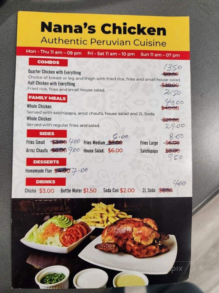 Nana's Chicken - Highland Falls, NY menu_pic