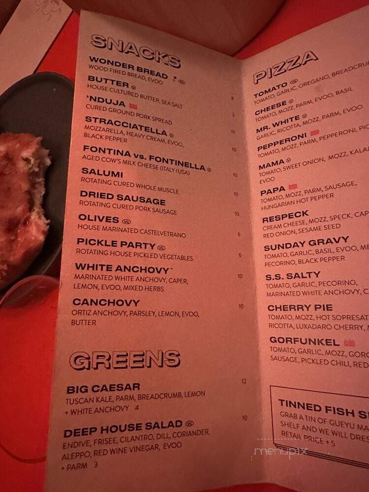 Cent's - Cleveland, OH menu_pic