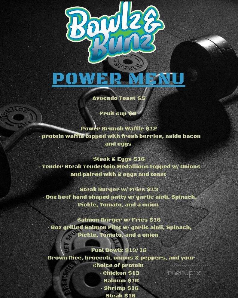 Bowlz and Bunz - Saint Petersburg, FL menu_pic