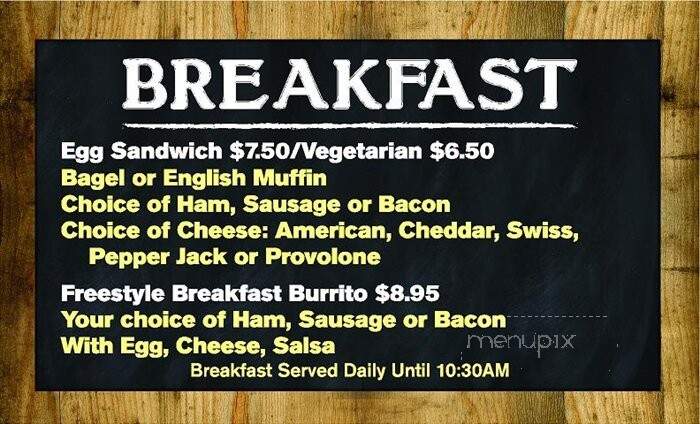 The General Store - Kirkwood, CA menu_pic