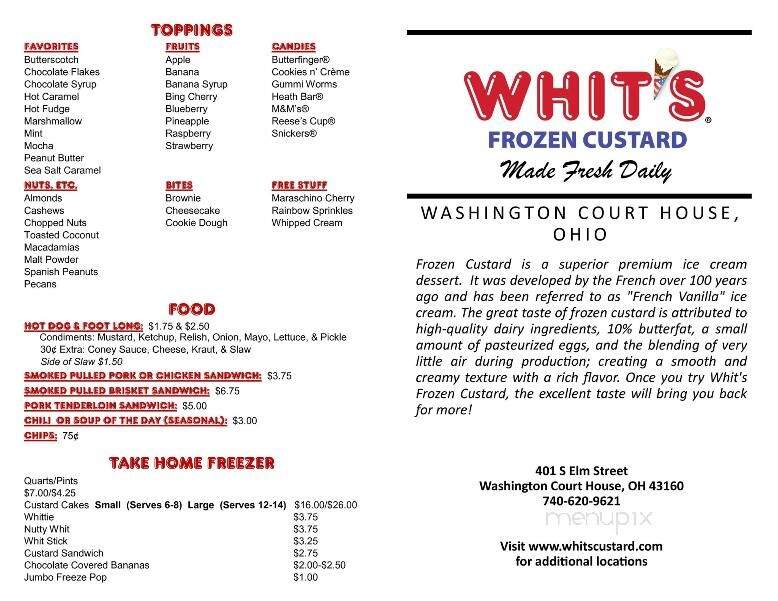 Whit's Frozen Custard - Washington Court House, OH