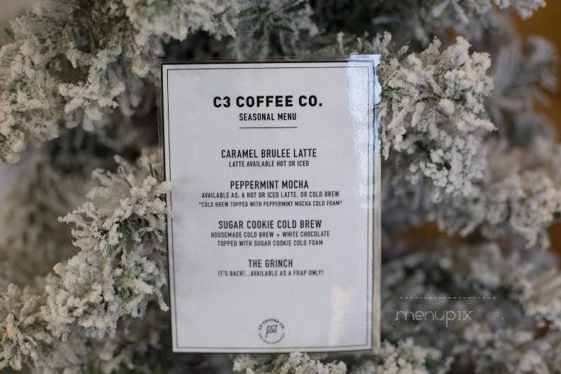 C3 Coffee Bar - Aynor, SC menu_pic