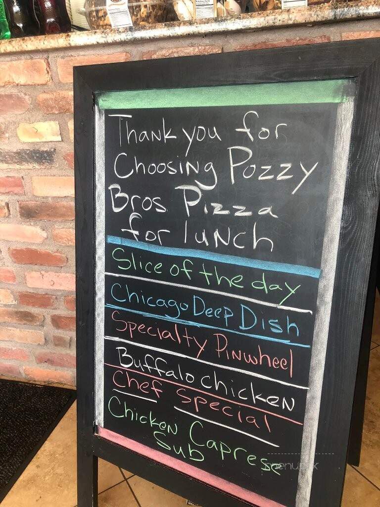 Pozzy Bros Pizza - Rockledge, FL menu_pic
