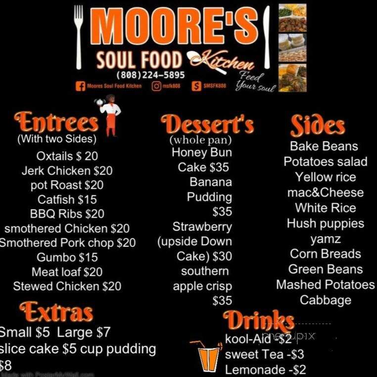 Moores Soul Food Kitchen - Wahiawa, HI