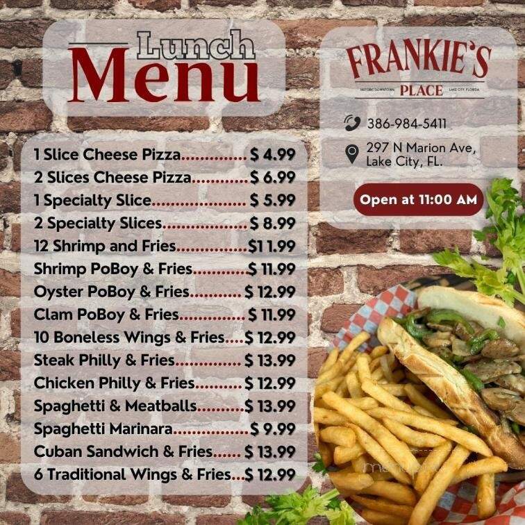 Frankie's Place - Lake City, FL