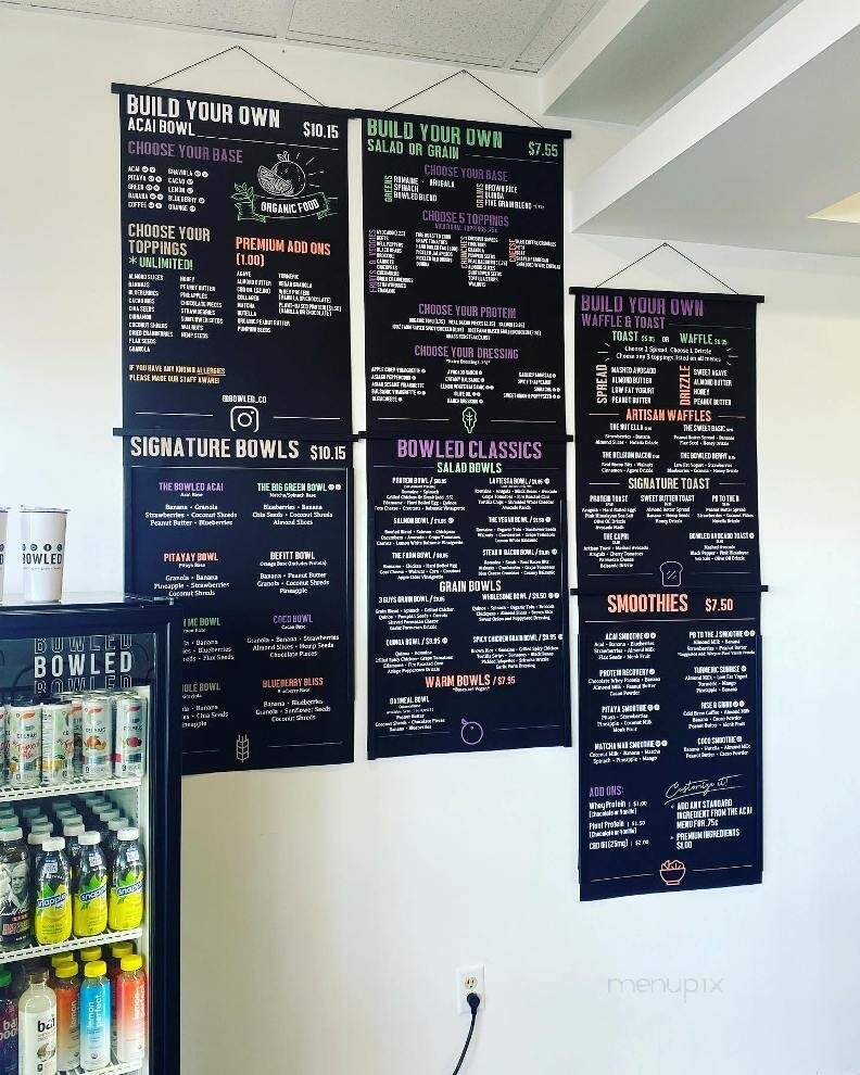 Bowled - Scotia, NY menu_pic