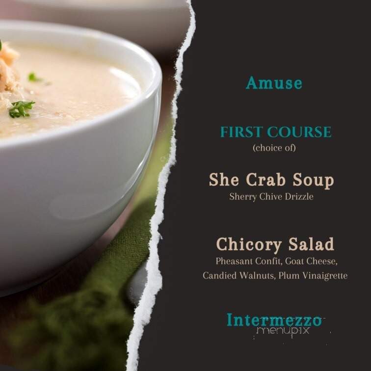 The Sycamore at Chatham Mills - Pittsboro, NC menu_pic