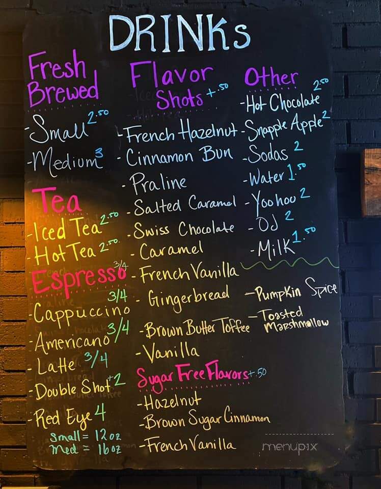 P B & Jay's Cafe - Fletcher, NC menu_pic