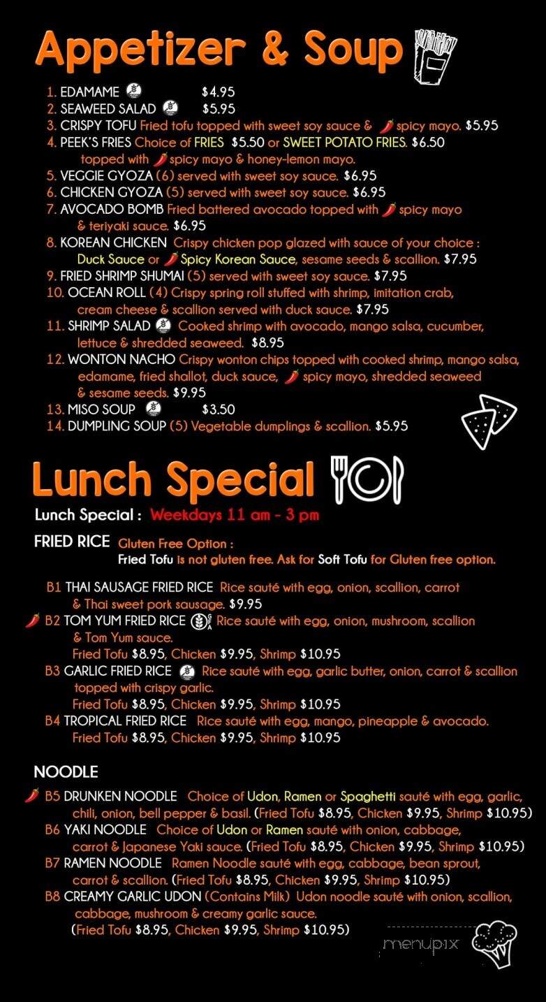 Peek A Bowl - Plymouth, NH menu_pic