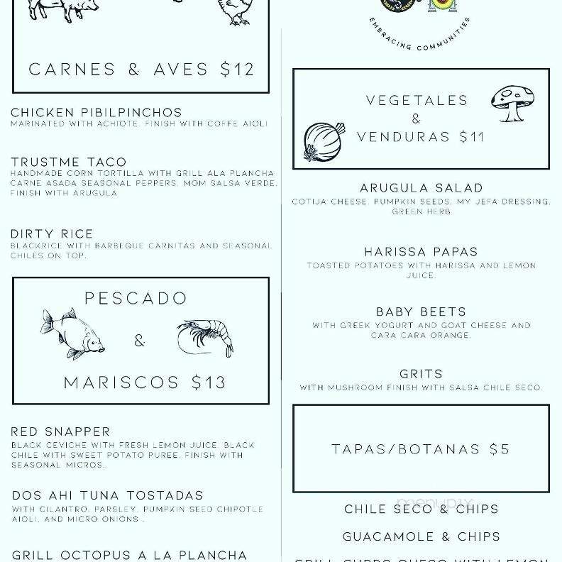 Old Possum Brewing Co. - Santa Rosa, CA menu_pic