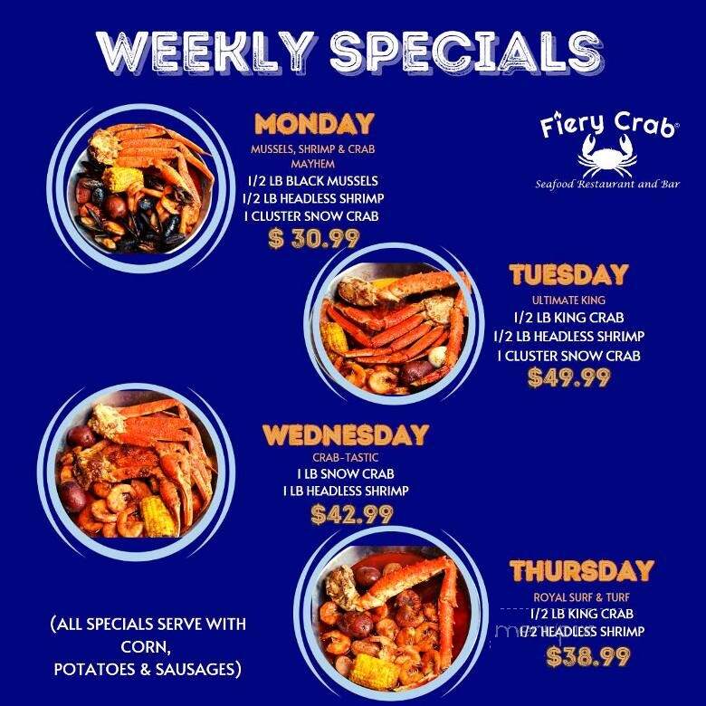 Fiery Crab - Gonzales, LA menu_pic