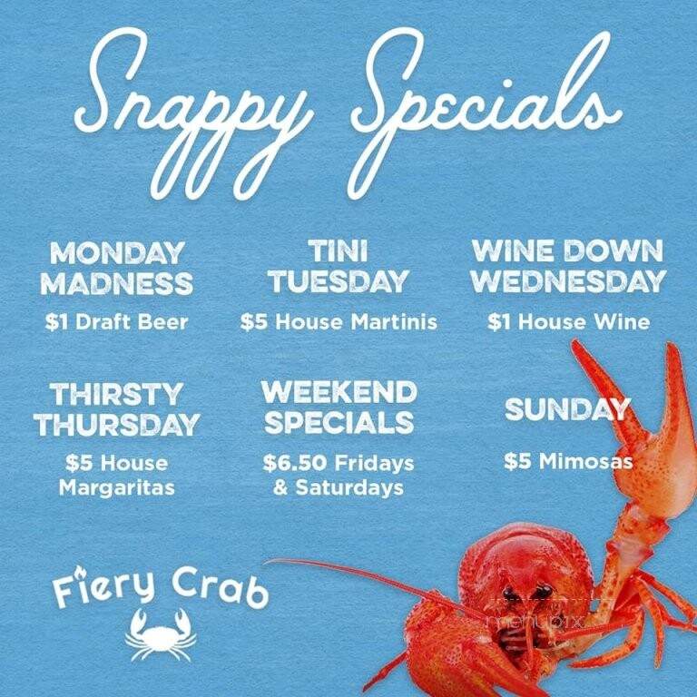 Fiery Crab - Gonzales, LA menu_pic