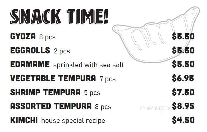 Teriyaki Time - Lacey, WA menu_pic