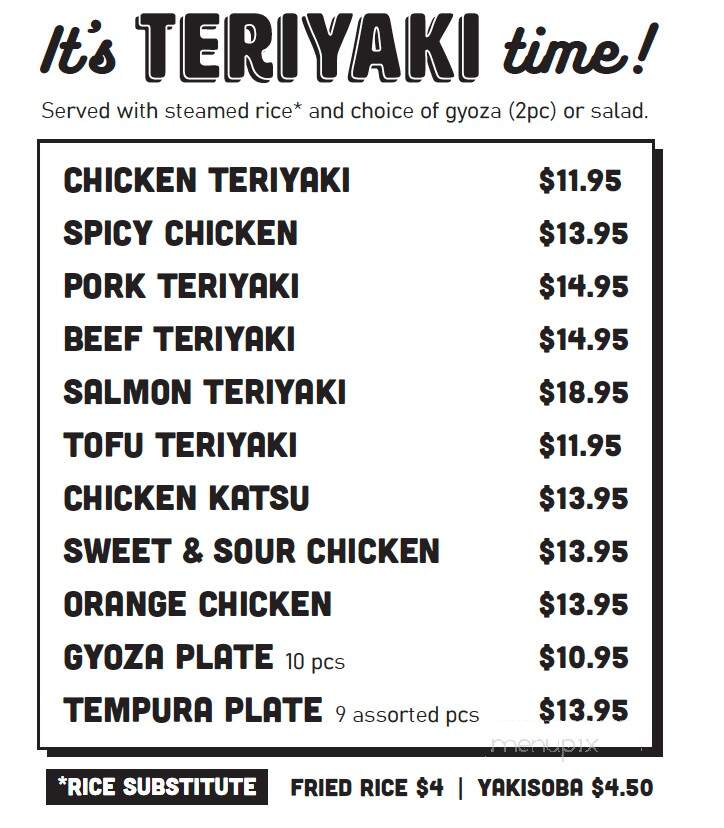 Teriyaki Time - Lacey, WA