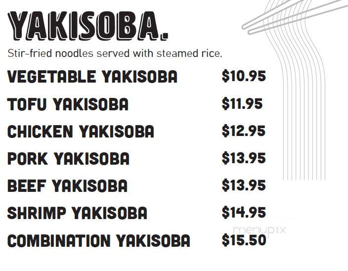 Teriyaki Time - Lacey, WA menu_pic