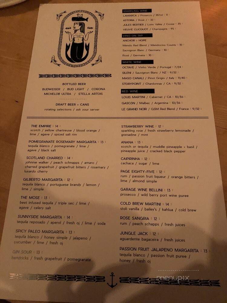Waterdog Kitchen + Bar - Warren, RI menu_pic