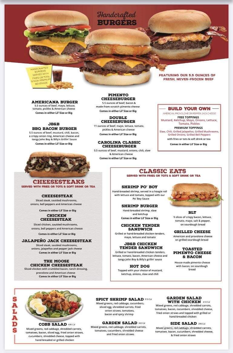 Hwy 55 - Lenoir, NC menu_pic