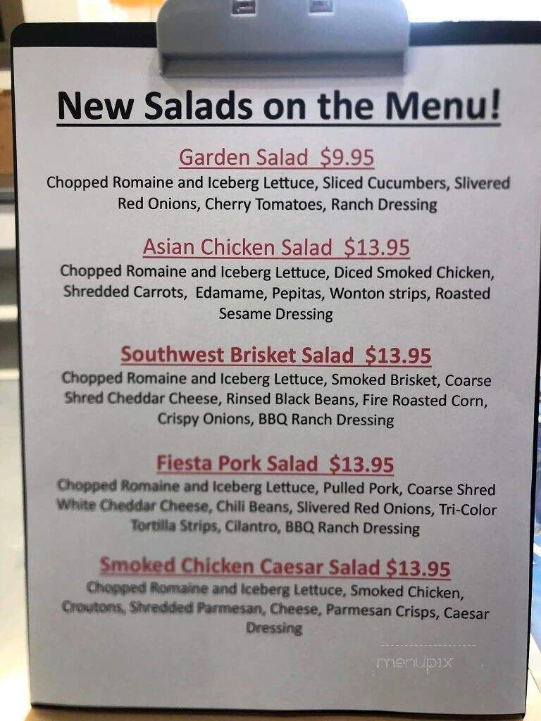 Smulligan's Pizza & BBQ - Moses Lake, WA menu_pic