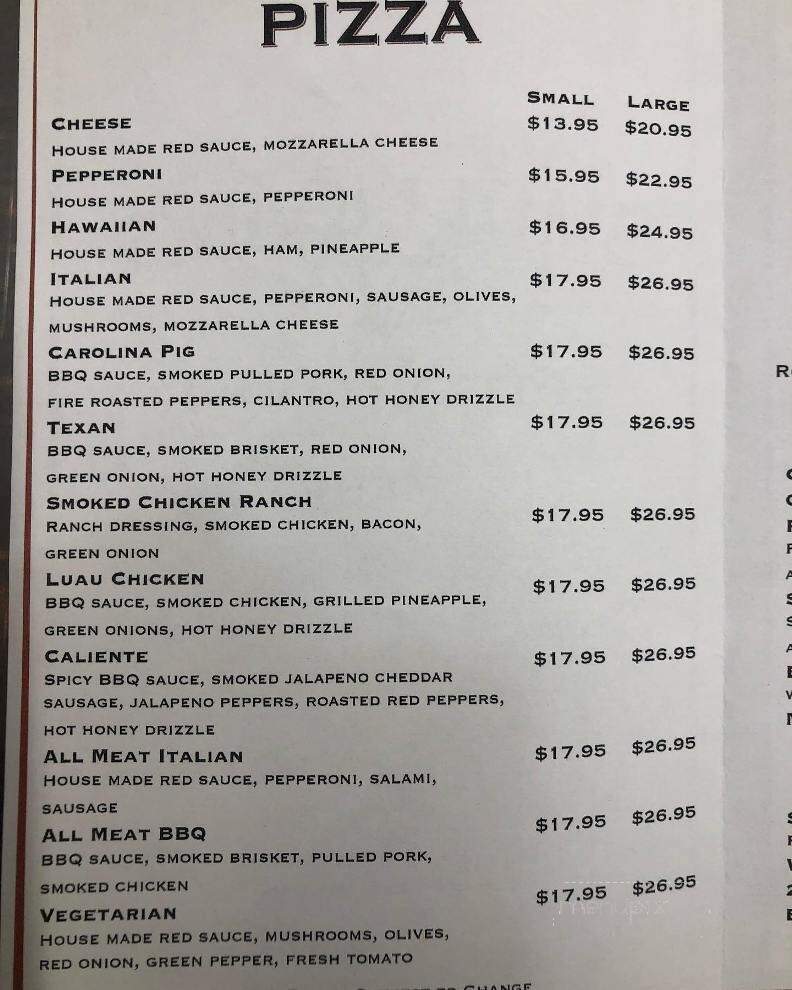 Smulligan's Pizza & BBQ - Moses Lake, WA menu_pic