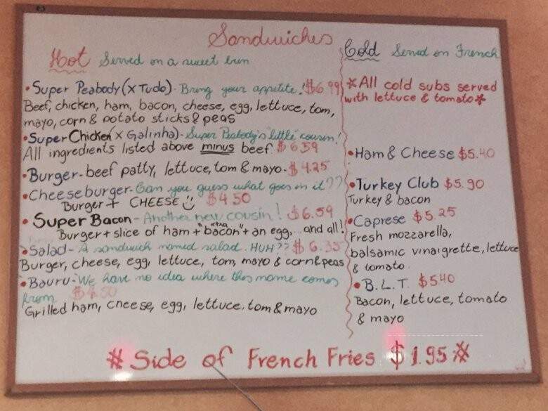 Peabody Bread - Peabody, MA menu_pic