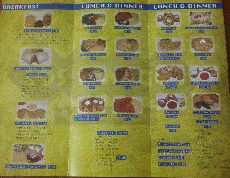 Los Amigos - Independence, MO menu_pic