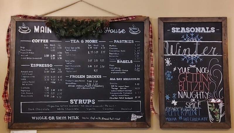 Main Street Coffee House - Independence, MO menu_pic