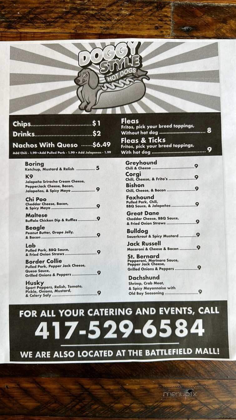 White River Brewing Company - Springfield, MO menu_pic