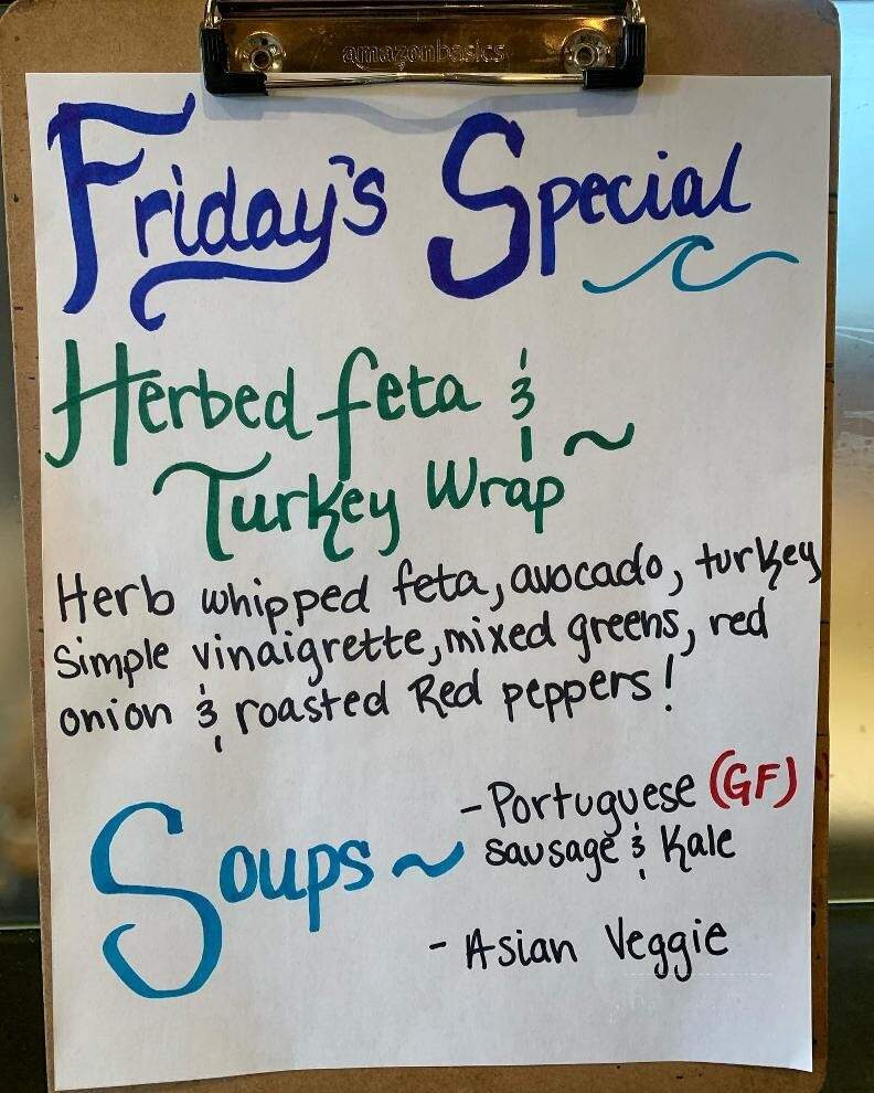 Kate's Simple Eats - Marion, MA menu_pic
