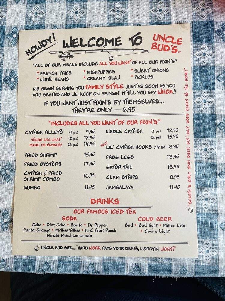 Uncle Bud's Catfish Shack - Nashville, TN