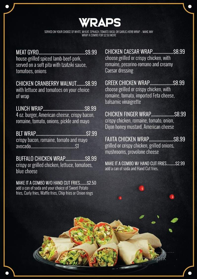 The Burger Grill - Uxbridge, MA menu_pic