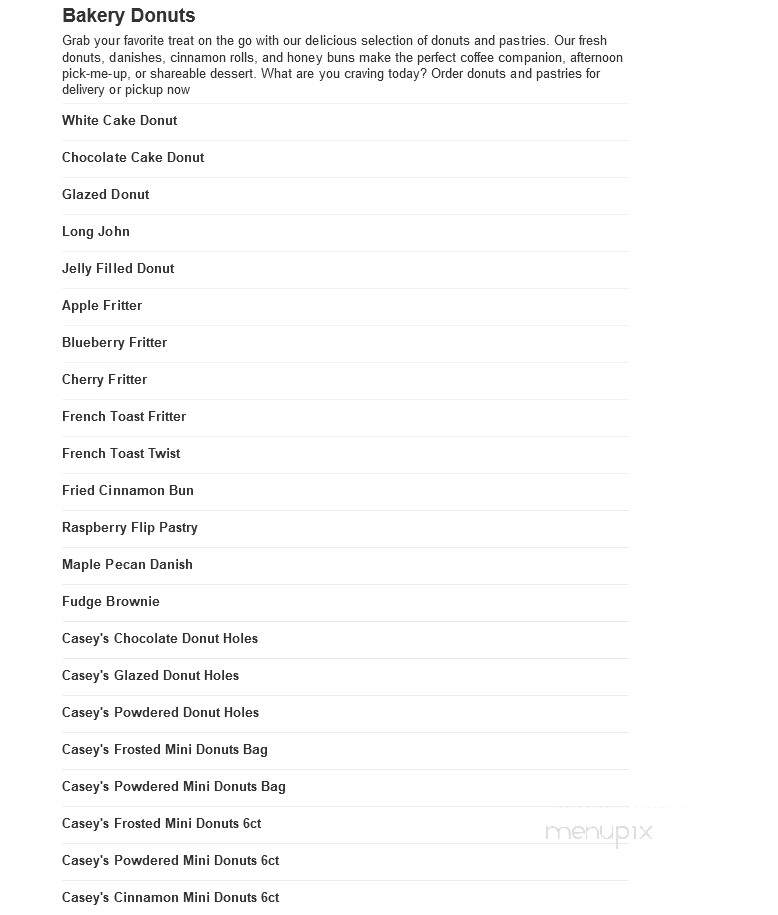 Caseys Carry Out Pizza - Mitchell, SD menu_pic