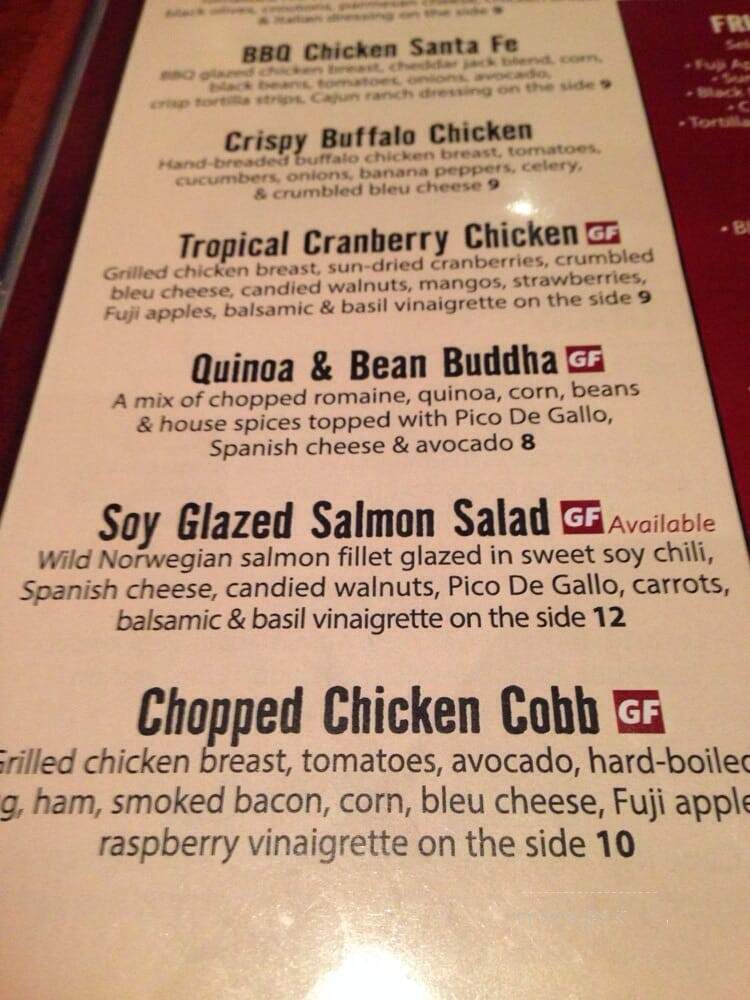 Harry Buffalo - Elyria, OH menu_pic