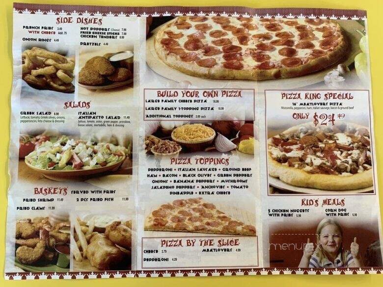 Pizza King - Daytona Beach, FL menu_pic