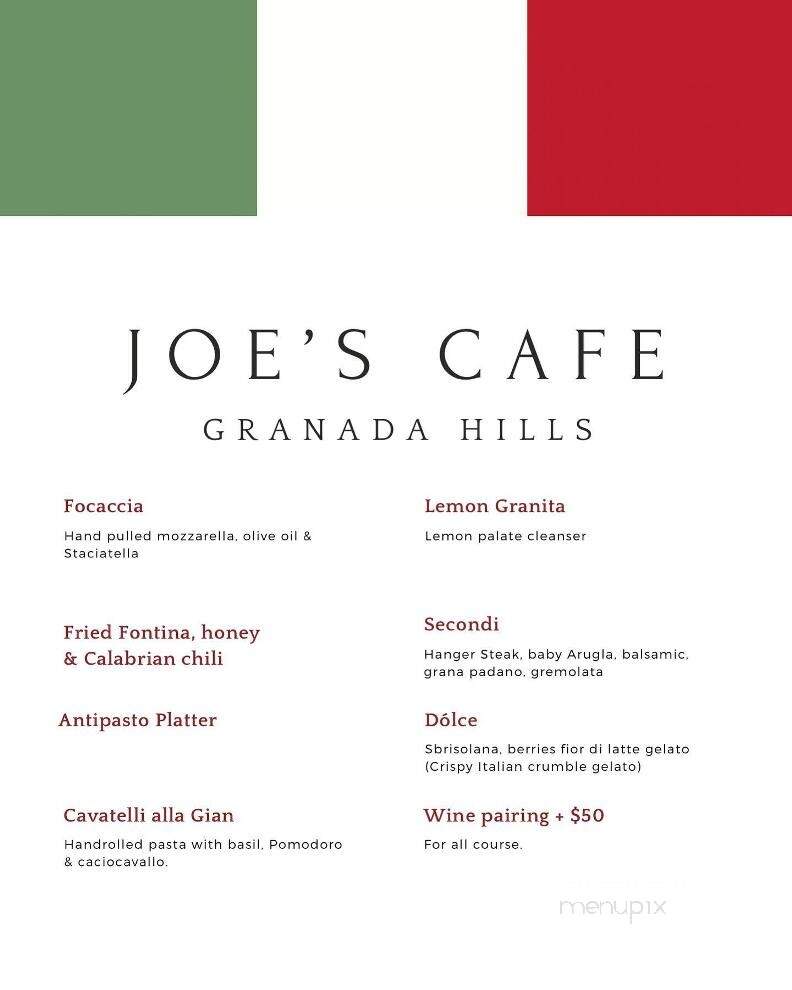 Joe's Cafe - Granada Hills, CA