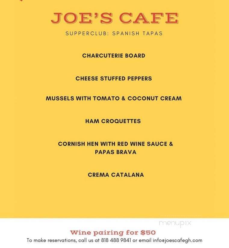 Joe's Cafe - Granada Hills, CA