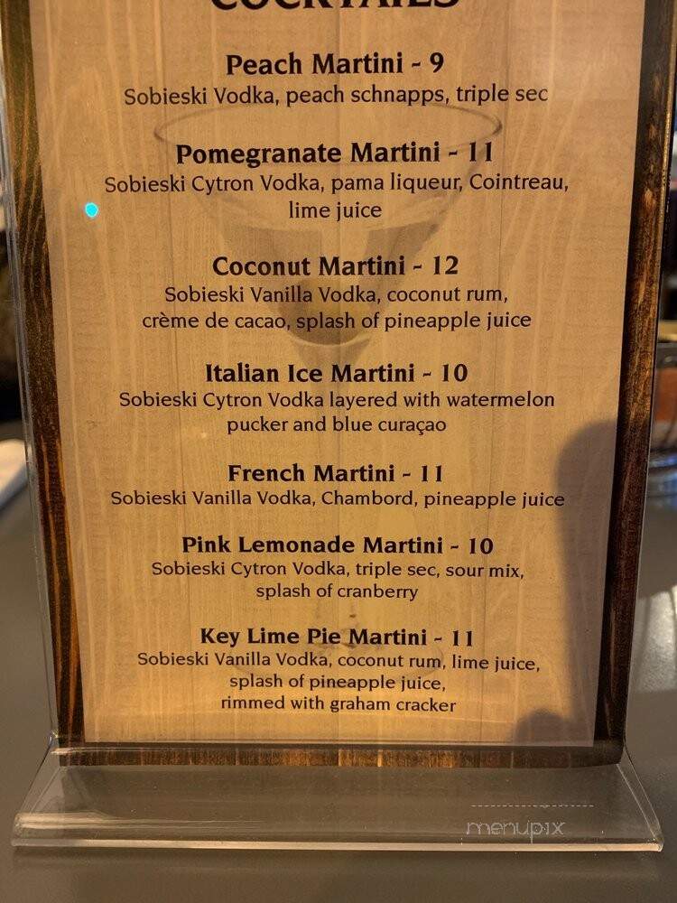 Cooper Street - Babylon, NY menu_pic