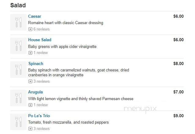Pole Cucina - Spring House, PA menu_pic