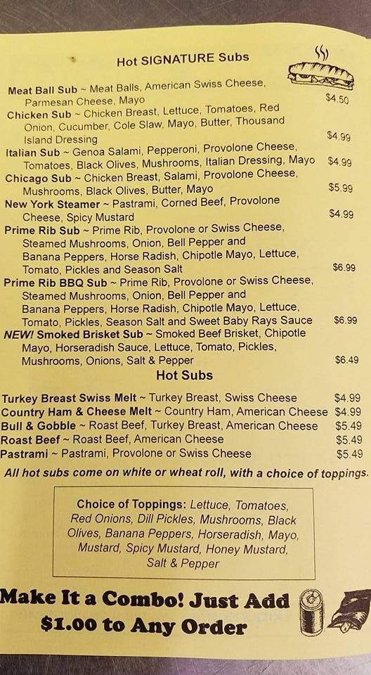 Yellow Store Deli - Pensacola, FL menu_pic