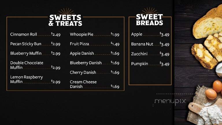 Rise'n Roll Bakery & Deli - Fort Wayne, IN menu_pic