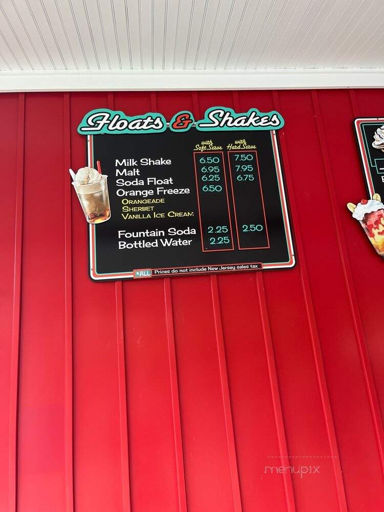 Tk's Ice Cream - Upper Freehold, NJ menu_pic
