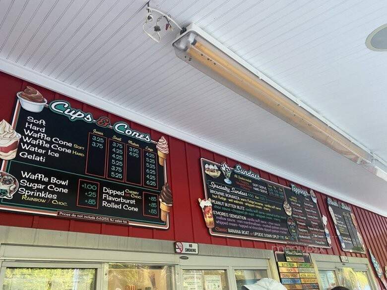 Tk's Ice Cream - Upper Freehold, NJ menu_pic