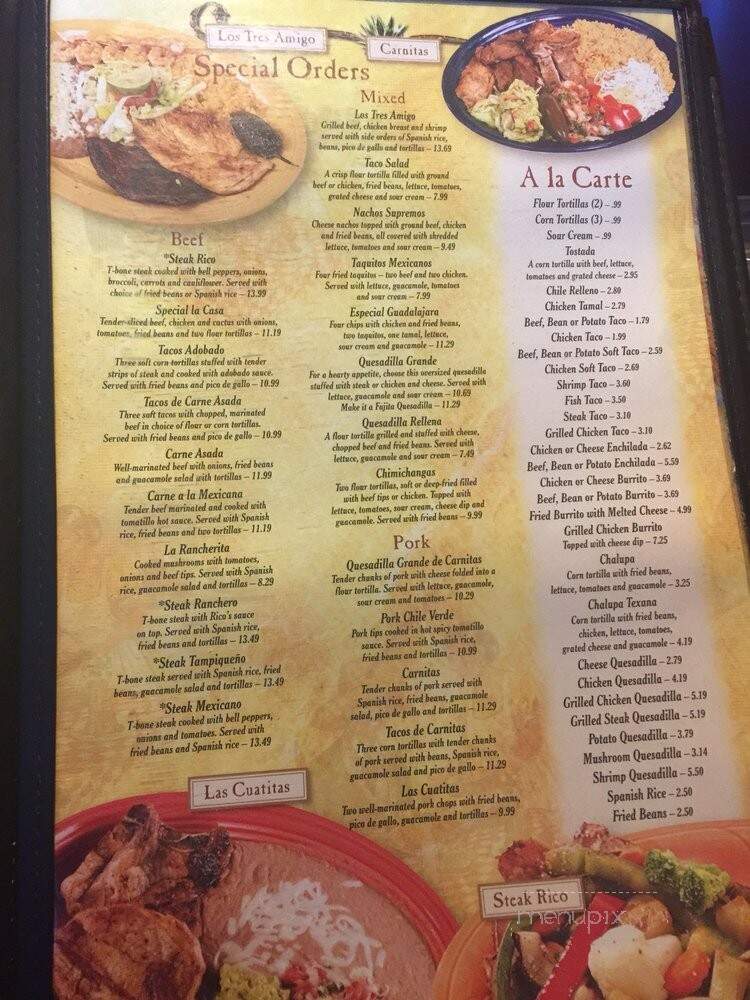 Rico's Mexican Grill - Mechanicsville, VA menu_pic