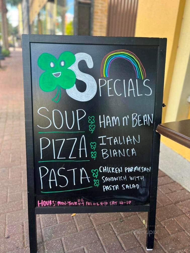 Bistro Pizza - Winter Haven, FL menu_pic
