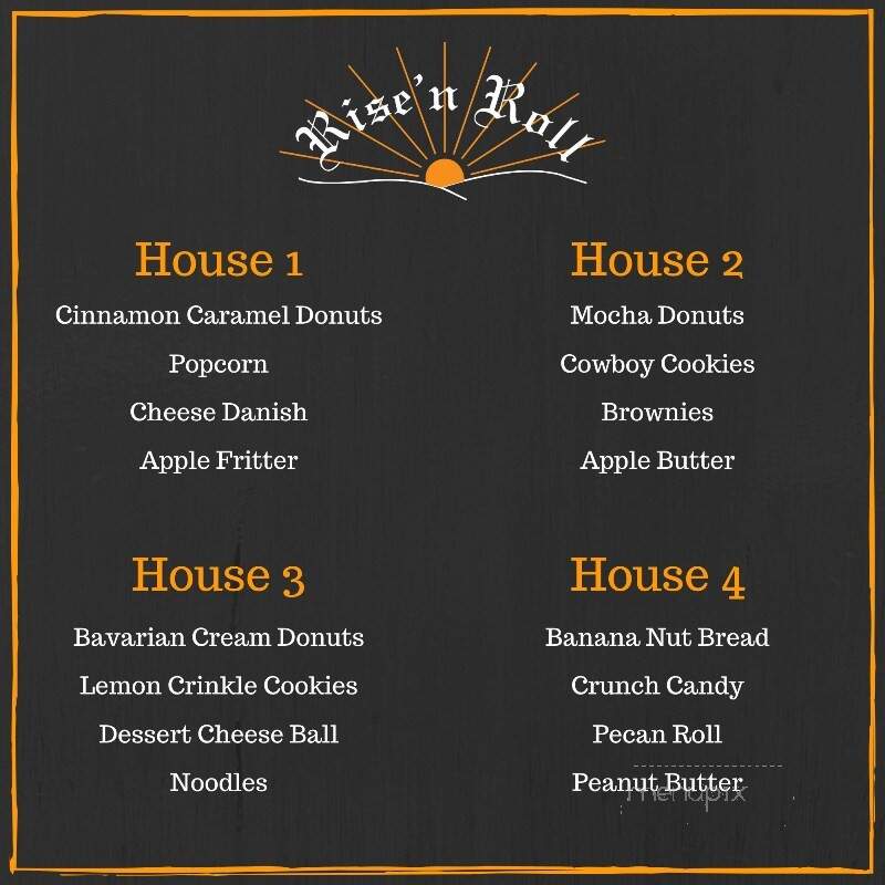 Rise'n Roll Bakery - Mishawaka, IN menu_pic