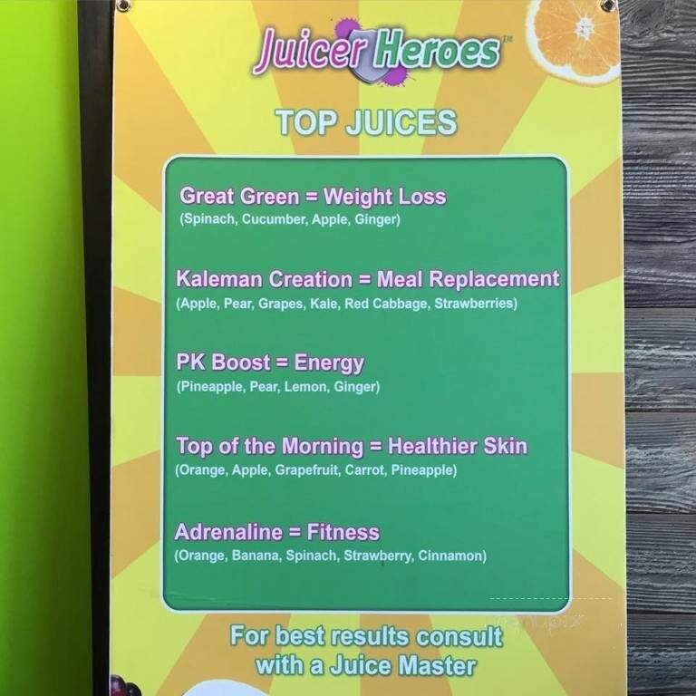 Juicer Heroes - Plano, TX menu_pic